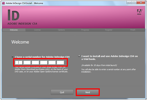 where can i download adobe indesign cs4 for free